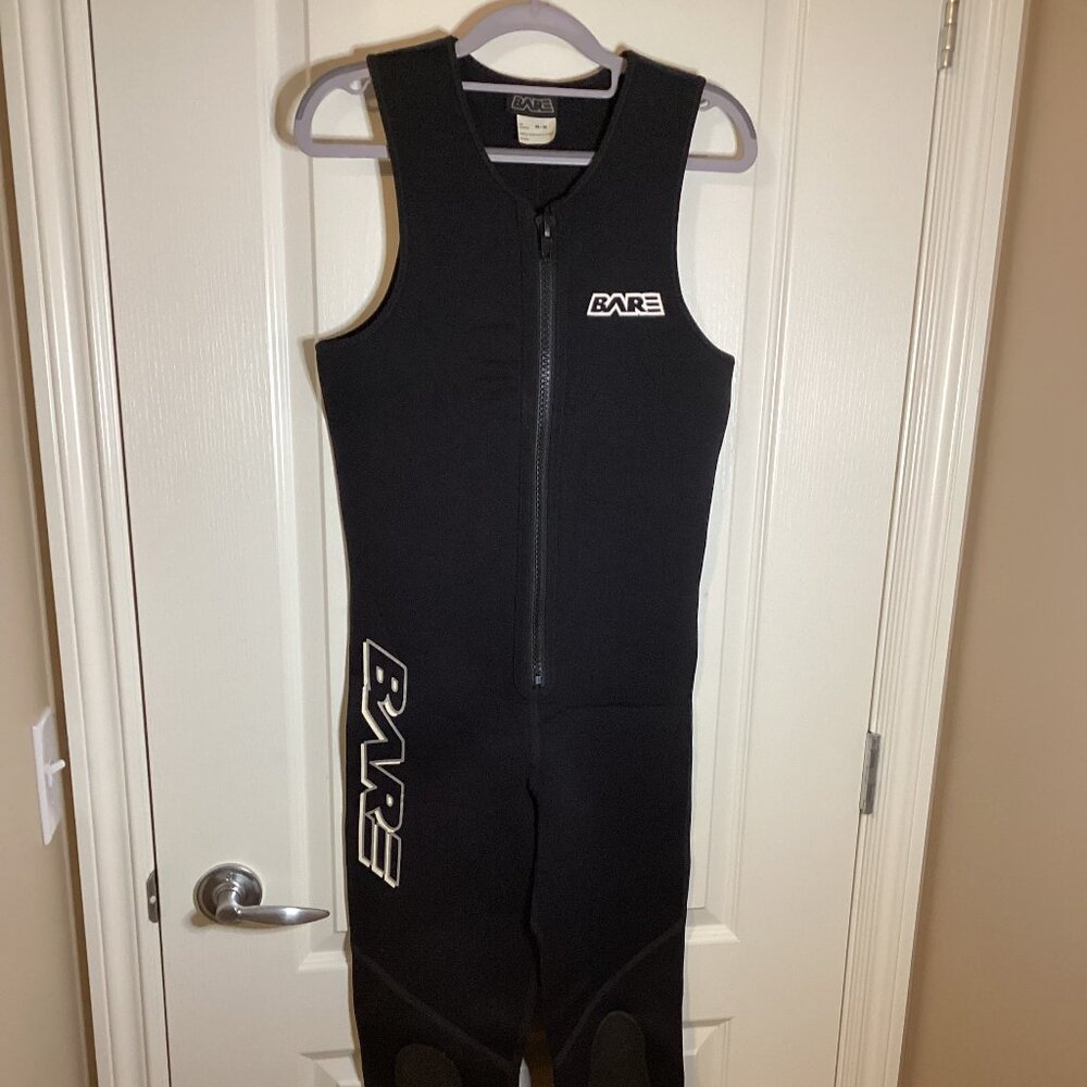 Bare Long Wetsuit Adult Sleeveless Unisex Full Length Leg Water Sport Swimming